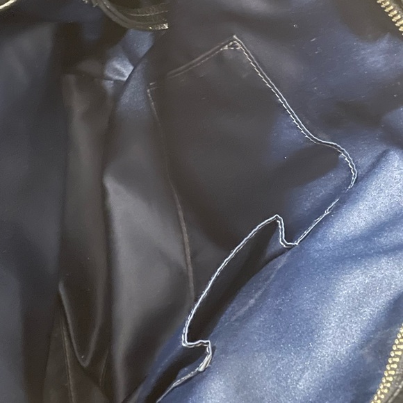 Coach - Black Audry Perforated Leather Shoulder Tote Purse Bag - Picture 8 of 8